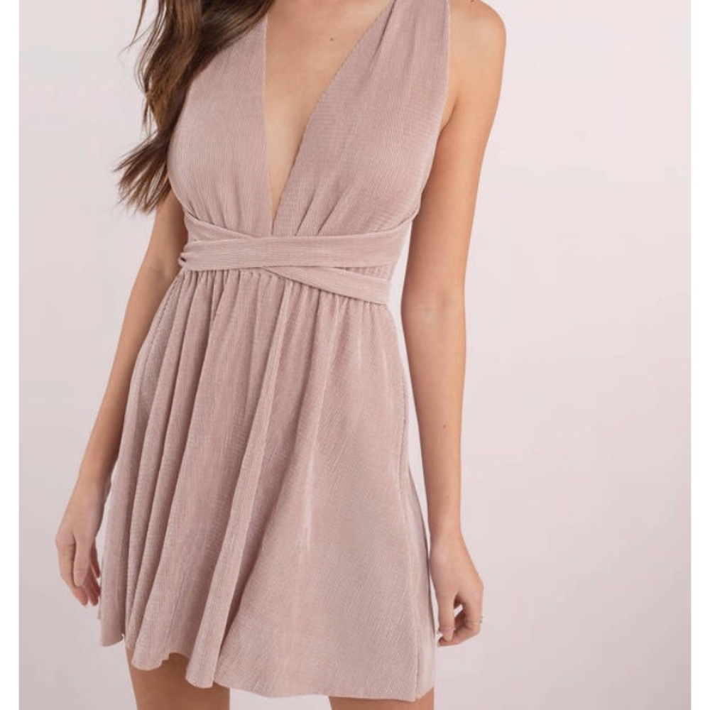 Champagne Formal/Date Night Dress
